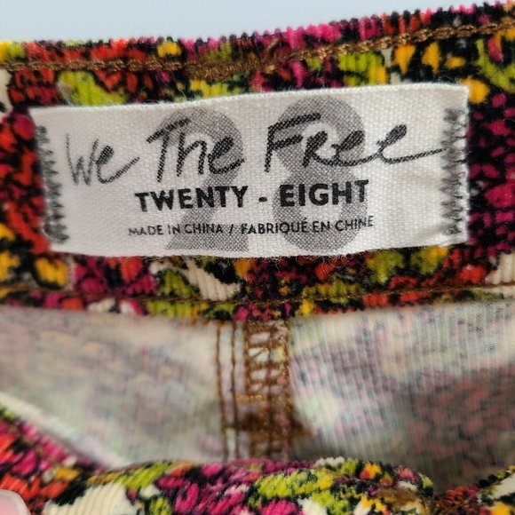 We‎ the Free Sun Chaser Corduroy Skinny Pants Size US 28 UK 10 - Picture 5 of 13